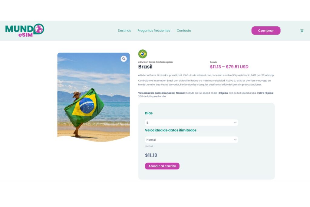 esim brasil internet ilimitado