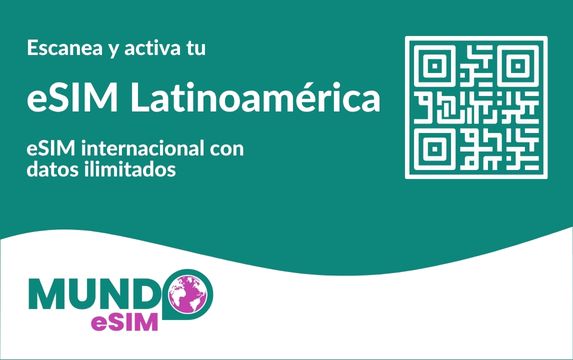 esim latinoamérica internet viajes ilimitado