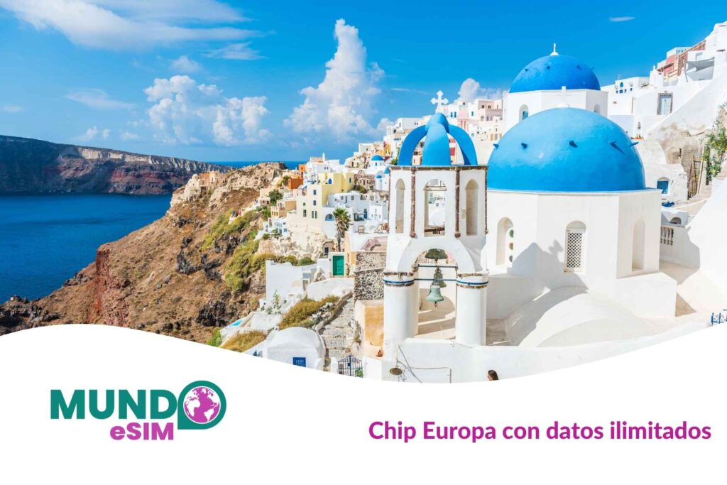 Chip Europa con datos ilimitados