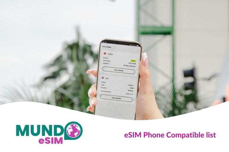 celulares telefonos compatibles con esim lista